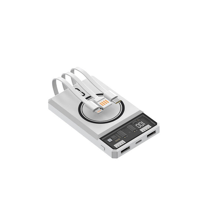 Power bank with integrated light and fast charging functions Kalsten