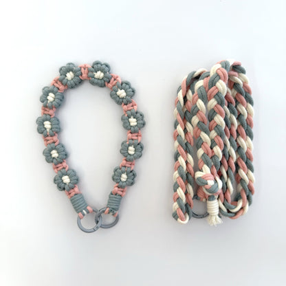 Macrame Dog Leash Holder Acalora