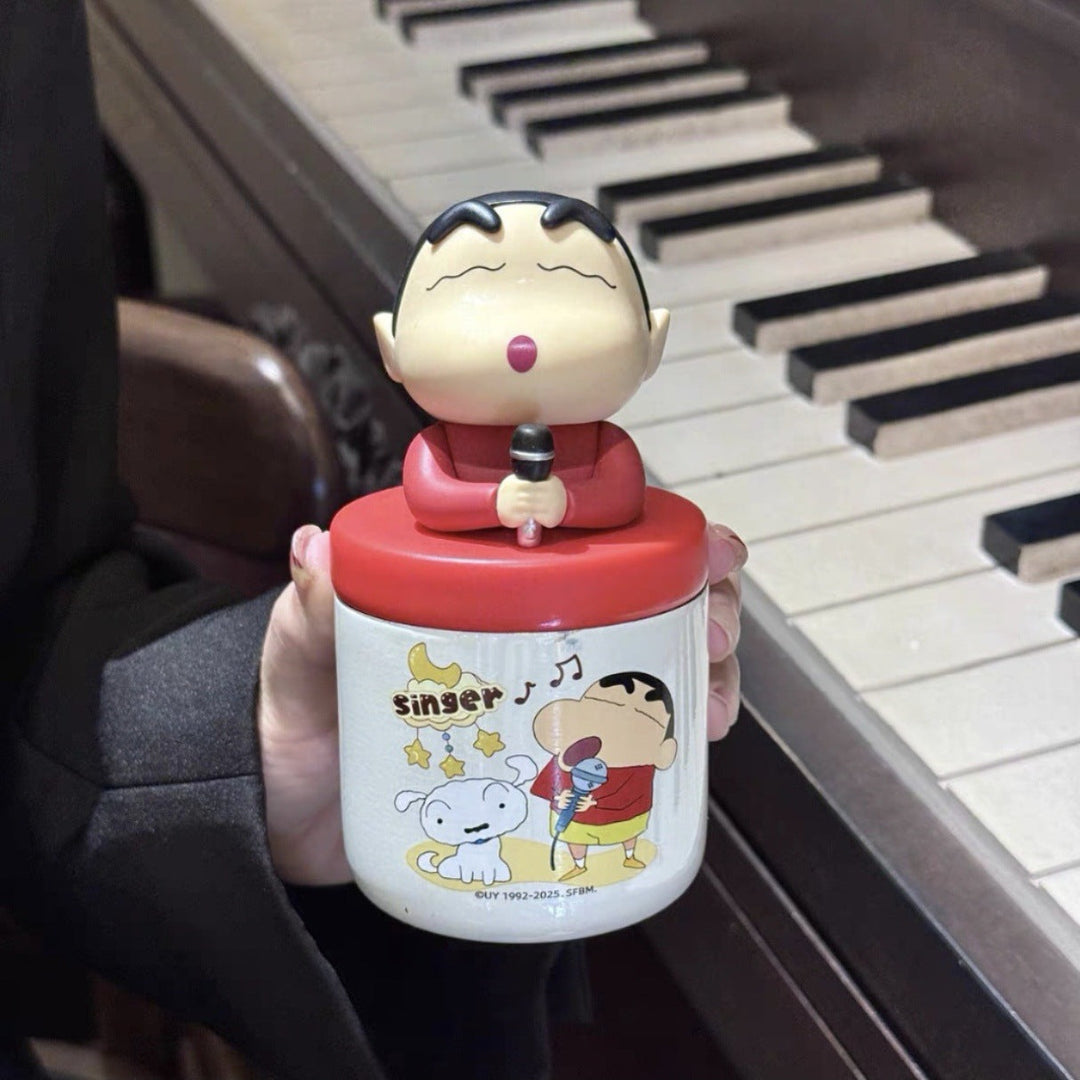 Unisex Snack container with Shōnen character design by Kalsten