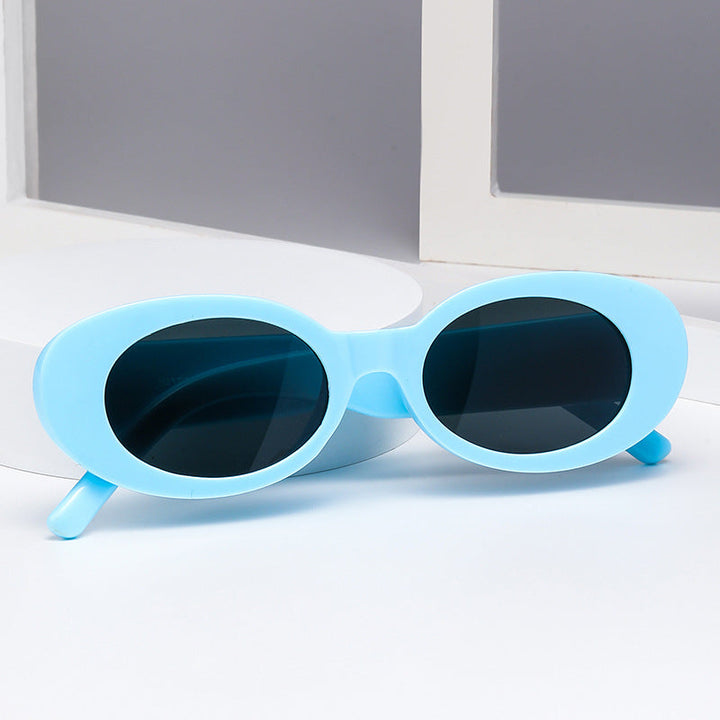 Women’s fashionable sunglasses with unique oval design Kalsten