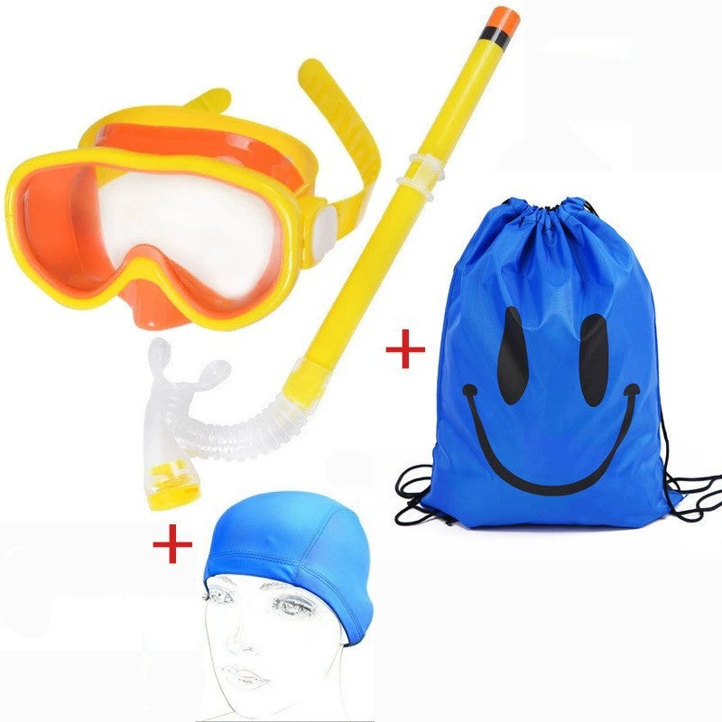 Diving goggles set with breathable snorkel and waterproof backpack Kalsten