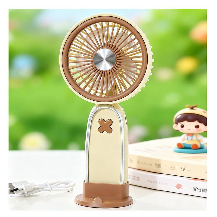 Women Portable USB Mini Fan with Ergonomic Shape Kalsten