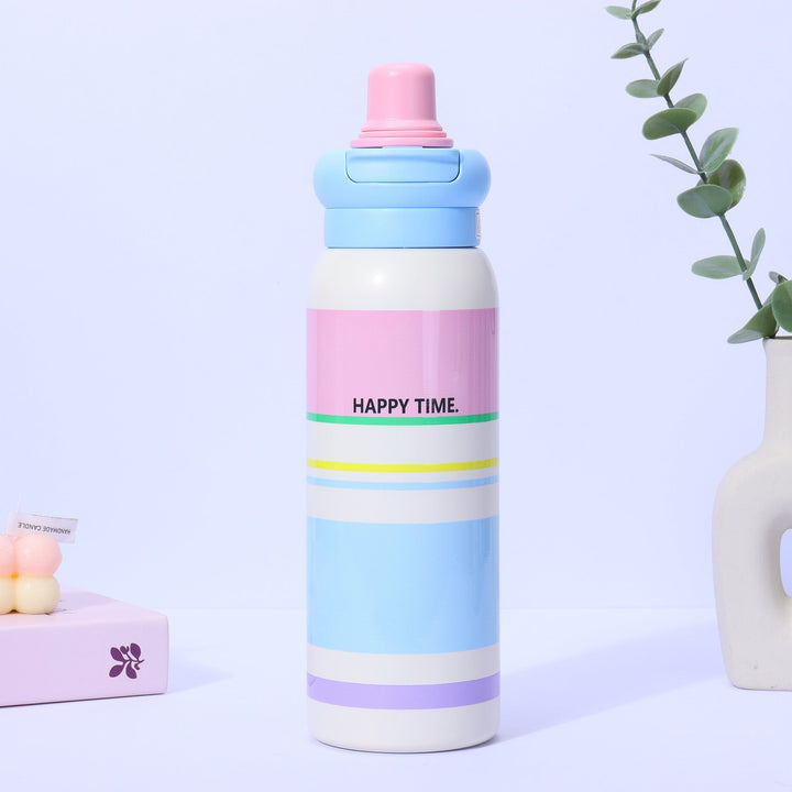 Women's thermo water bottle with non-slip grip and unique design Kalsten