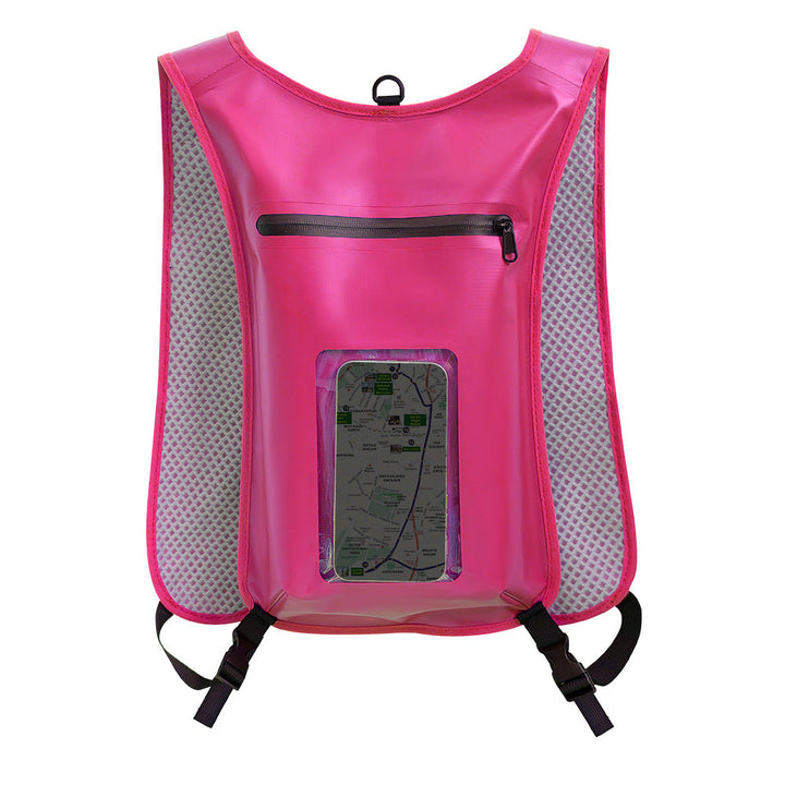Waterproof Smartphone Backpack with Transparent Front Pocket Kalsten