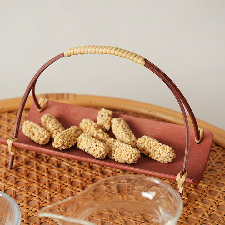 Women's Handmade Bamboo Carry Basket Kalsten