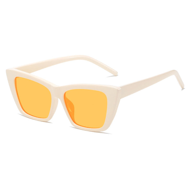 Women's trendy oversized sunglasses with innovative transparent frame Kalsten