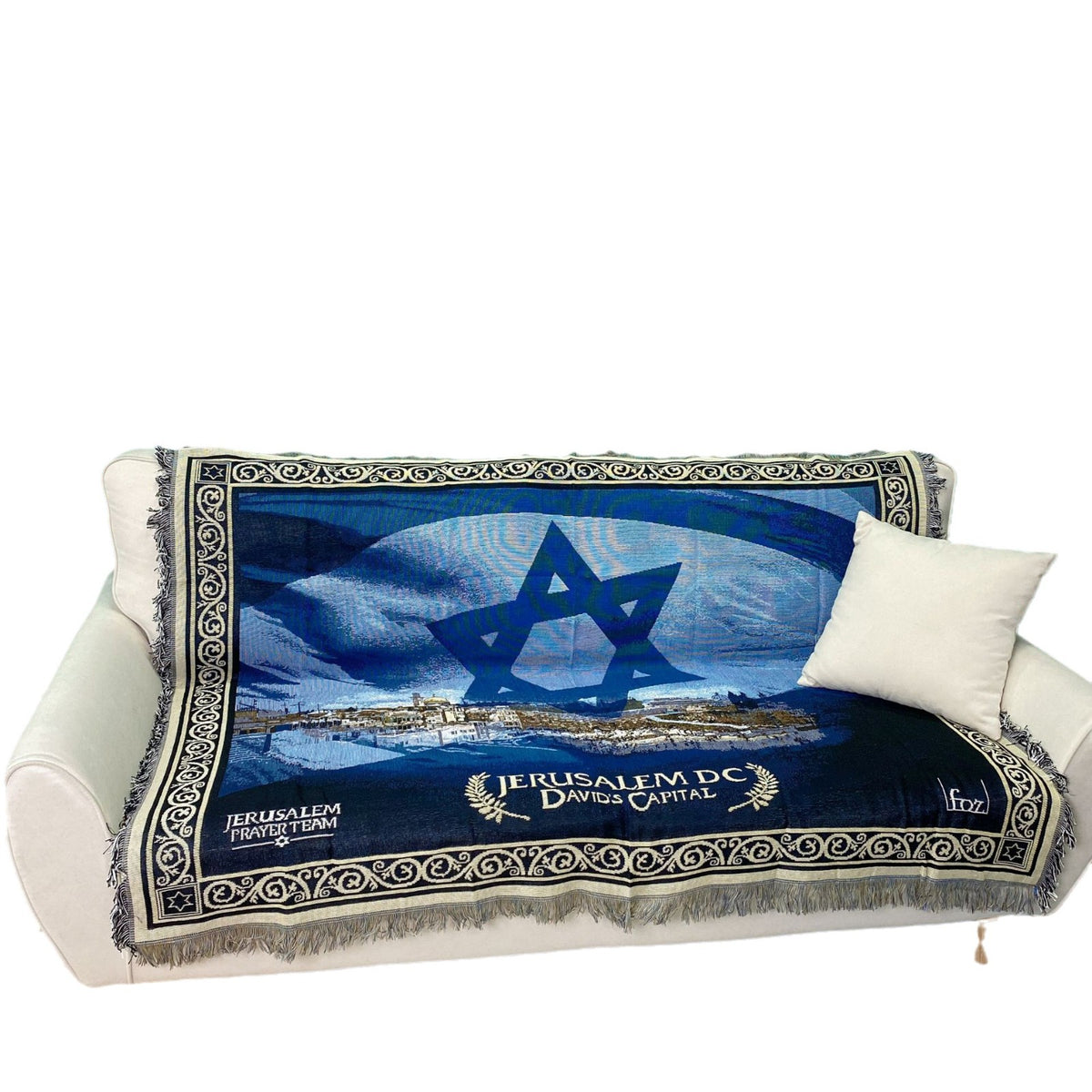 Artistic Woven Tapestry Blanket