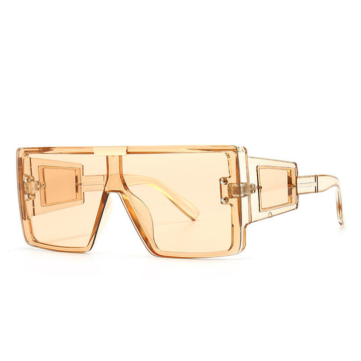 Women's stylish sunglasses in futuristic style with large frame Kalsten