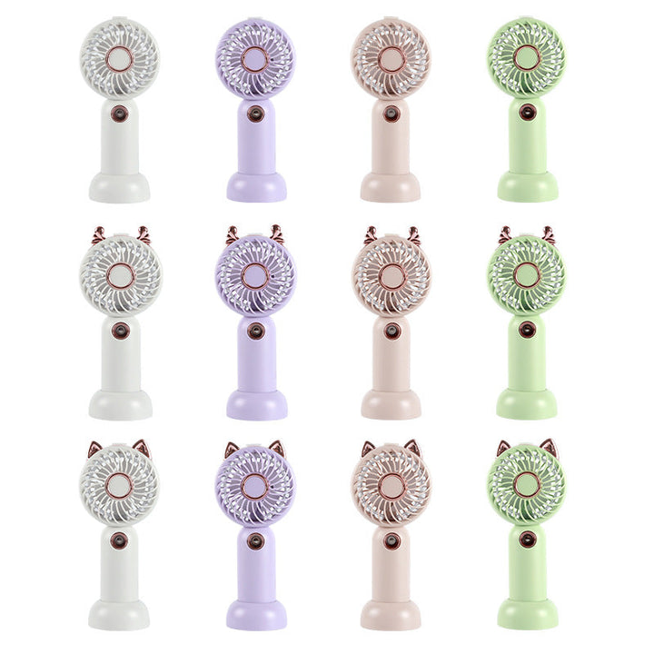 Ladies Mini USB Hand Fan with Cat Ears Kalsten