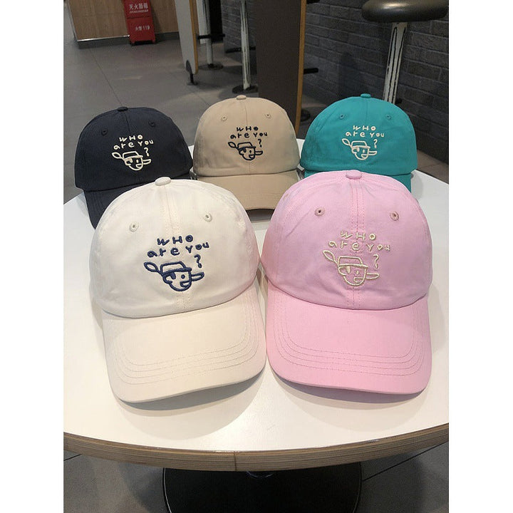 Men's Embroidered Character Casual Cap Kalsten