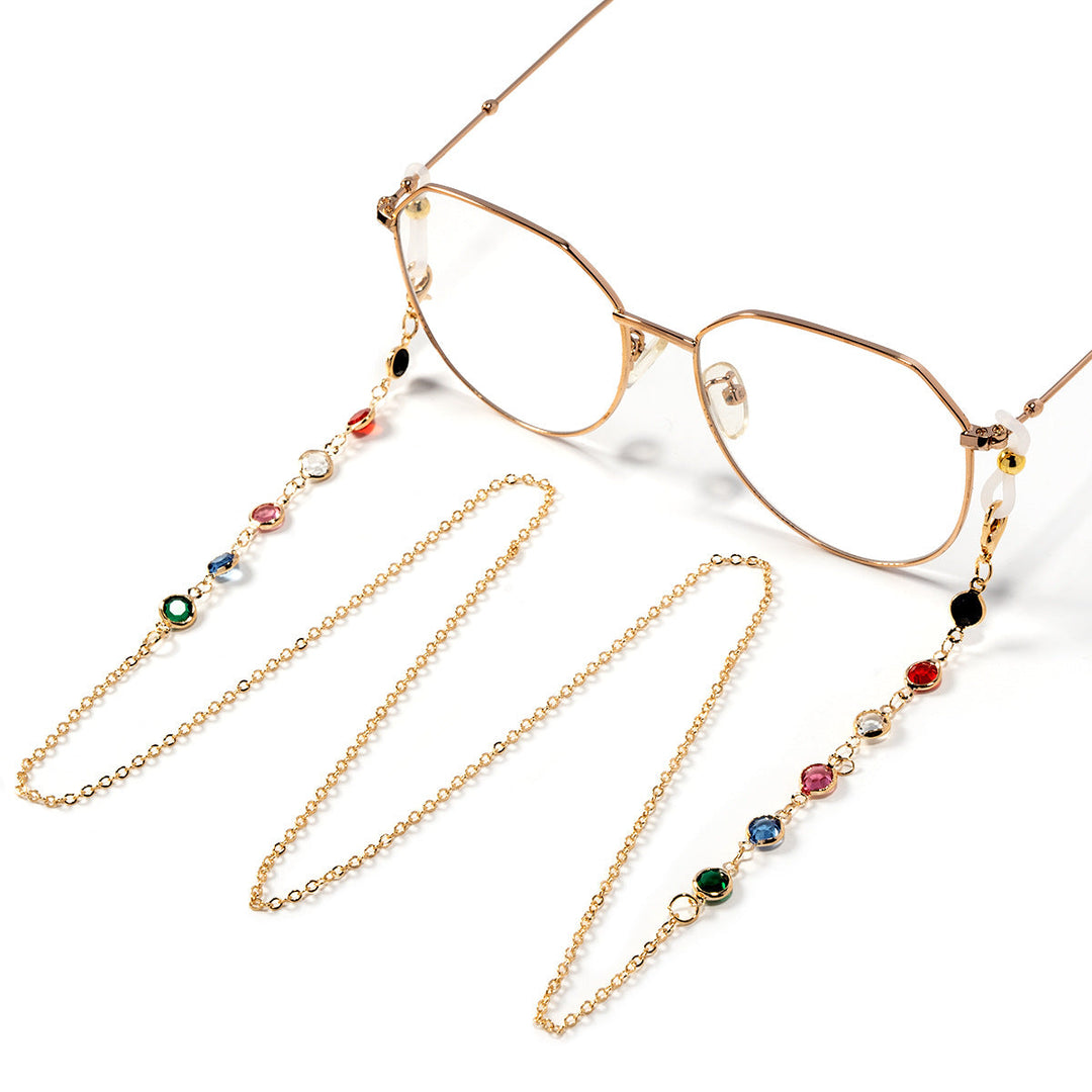 Decorative Crystal Eyewear Chain Kalsten