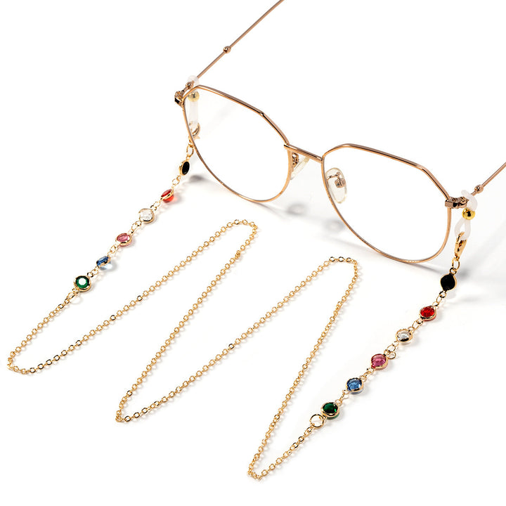 Decorative Crystal Eyewear Chain Kalsten