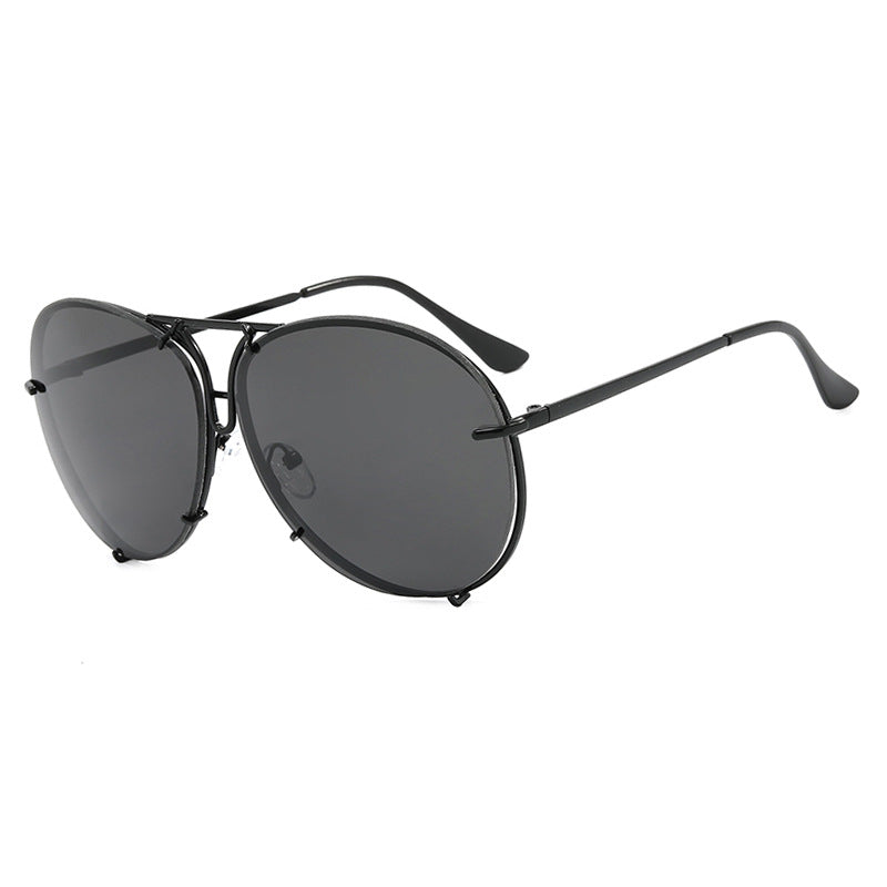 Ladies' flight sunglasses with stylish metal frame and UV protection Kalsten