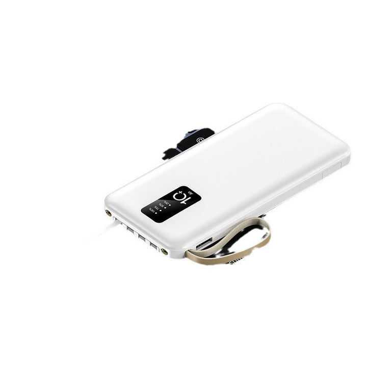 Multifunctional Power Bank with Integrated Cable System Kalsten