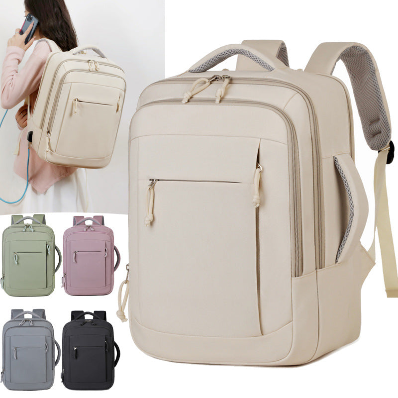 Elegant Laptop Backpack with Versatile Organizational Compartments Kalsten