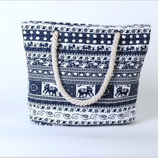 Large Tote Bag Made of Cotton Kalsten