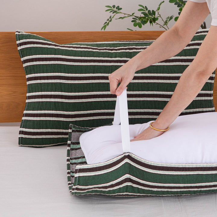 Ladies pillowcase with integrated carrying system Kalsten