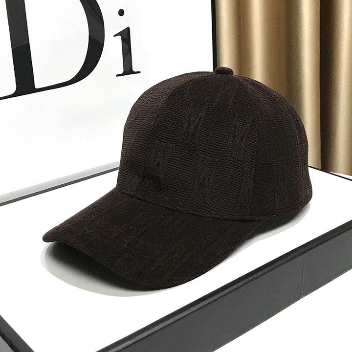 Women's Textured Fabric Baseball Cap Kalsten