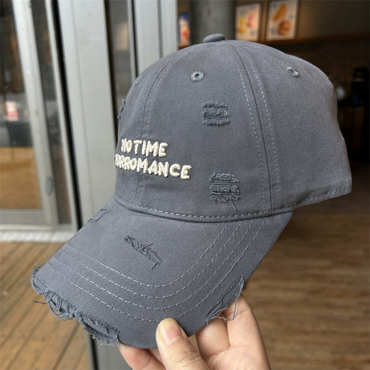 Women's Distressed Cotton Adjustable Baseball Cap Kalsten 1784084193