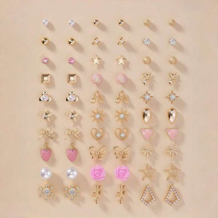 Sparkling Earrings Set Kalsten