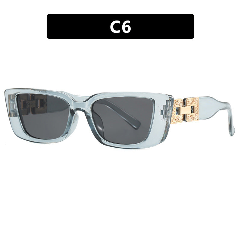 Women's trendy oversized sunglasses with unique leopard print Kalsten