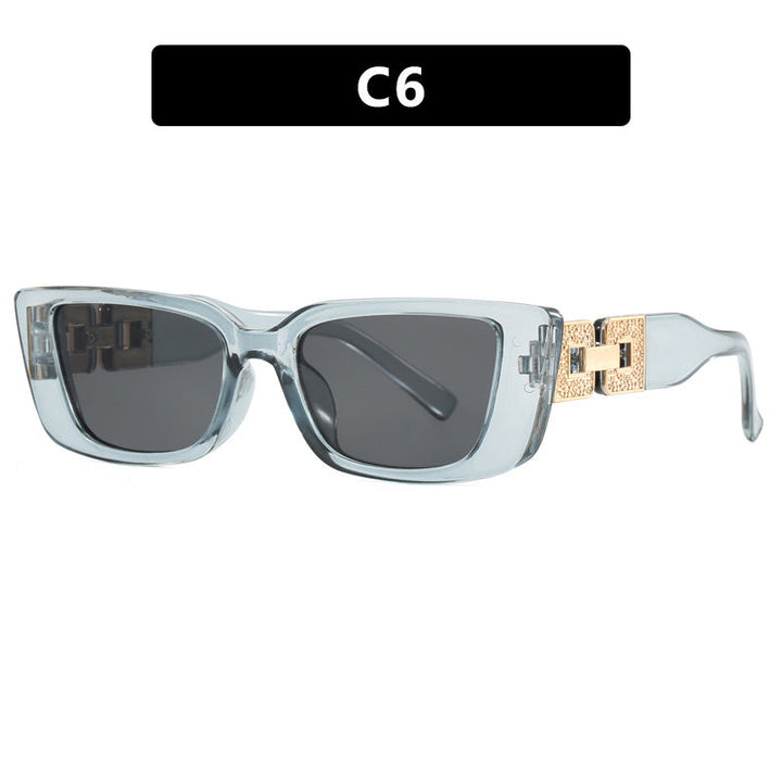 Women's trendy oversized sunglasses with unique leopard print Kalsten