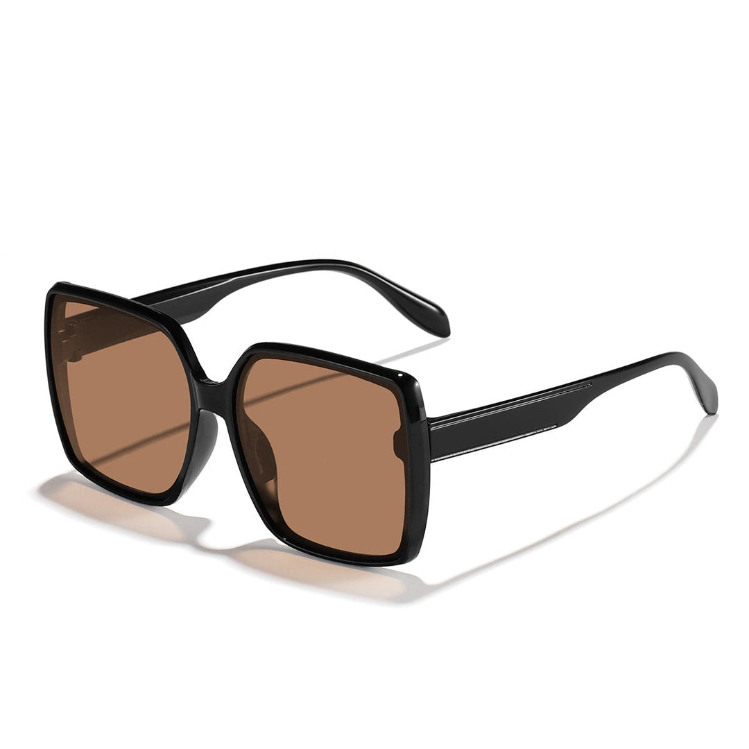 Women's oversized sunglasses with modern square frame and protective lenses Kalsten