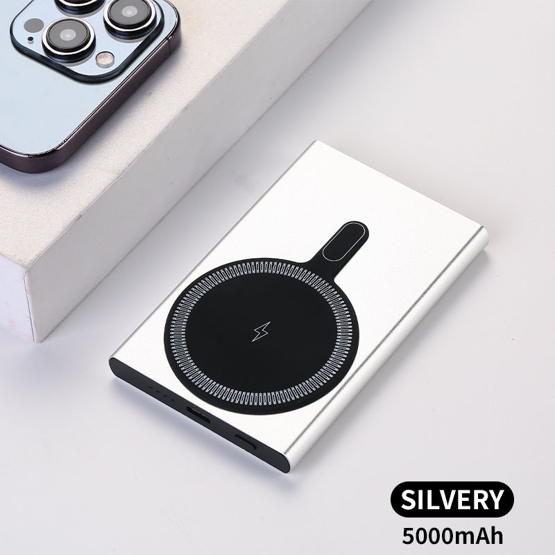 Portable Magnetic Power Bank with Fast Inductive Charger Kalsten