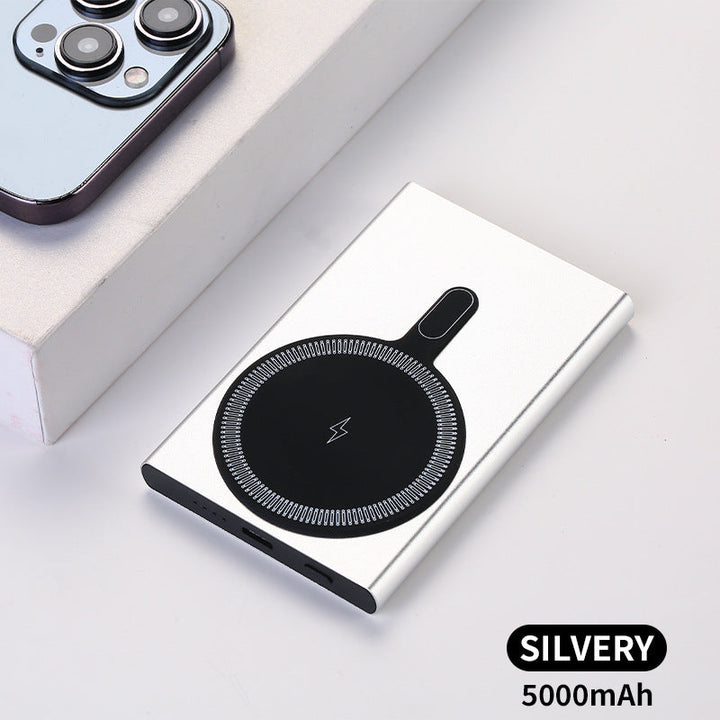 Portable Magnetic Power Bank with Fast Inductive Charger Kalsten