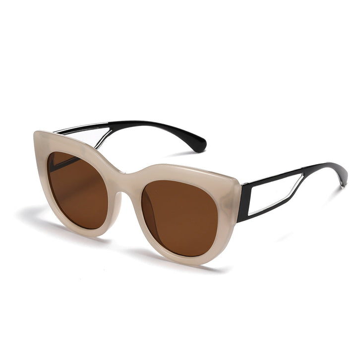 Women's fashionable cat-eye sunglasses with wide UV protection lenses Kalsten