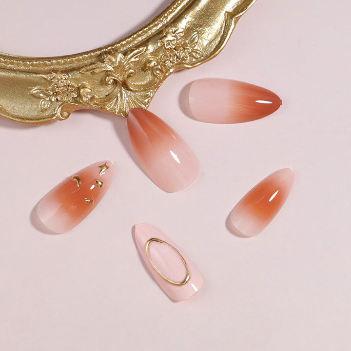 DIY Elegant Press-On Nail Art Set Kalsten