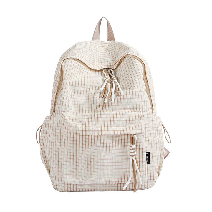 Lightweight Checked Backpack