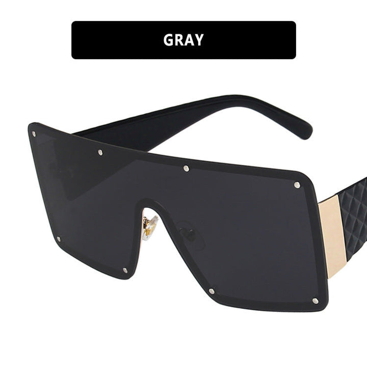 Women geometric oversized sunglasses with gradient lenses Kalsten