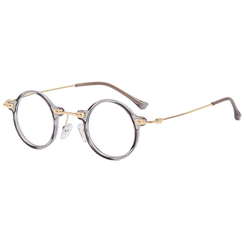 Ladies round glasses with delicate metal frame Kalsten