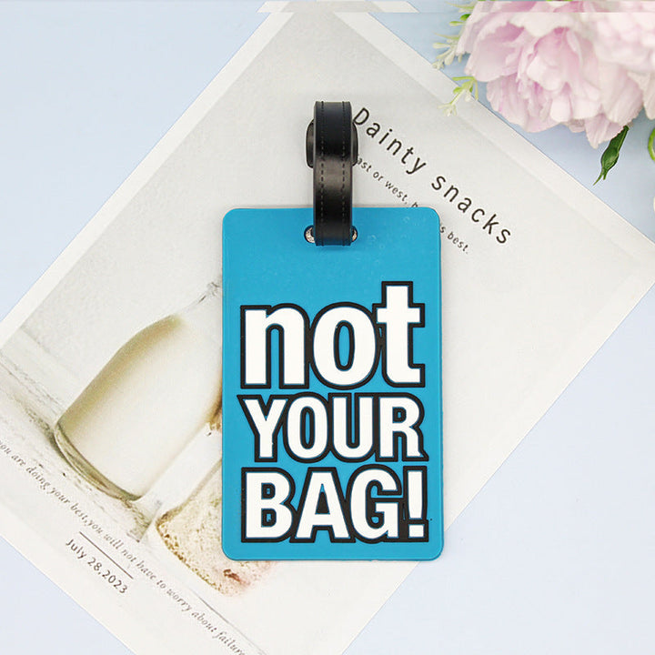 Unisex Luggage Tag with Humorous Design Kalsten