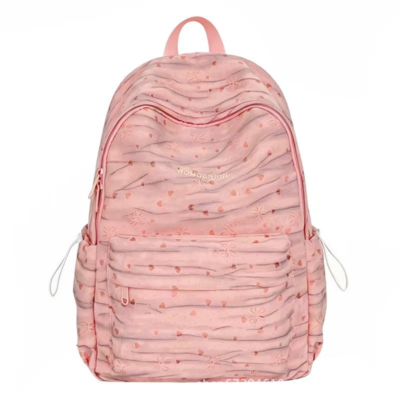 Textured Patterned Backpack Kalsten