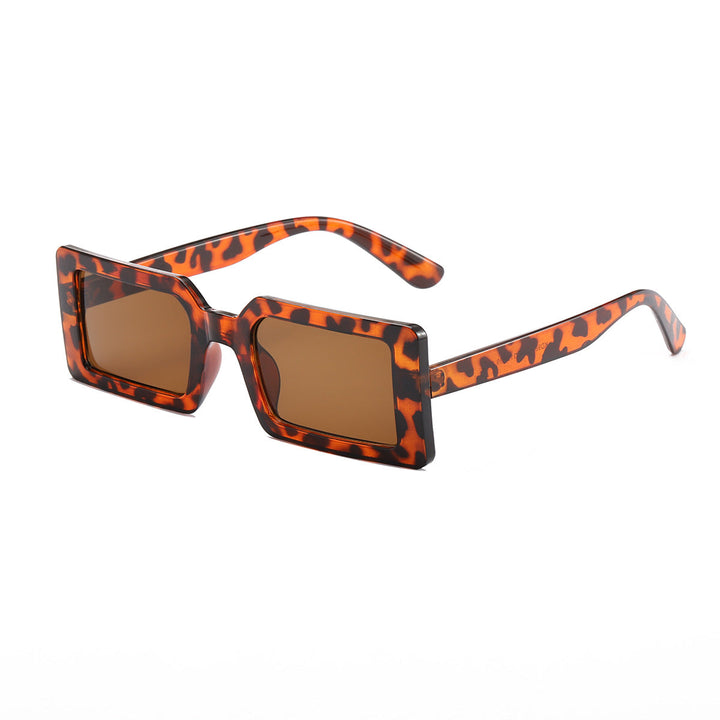Women's fashionable square sunglasses with coordinated frame Kalsten