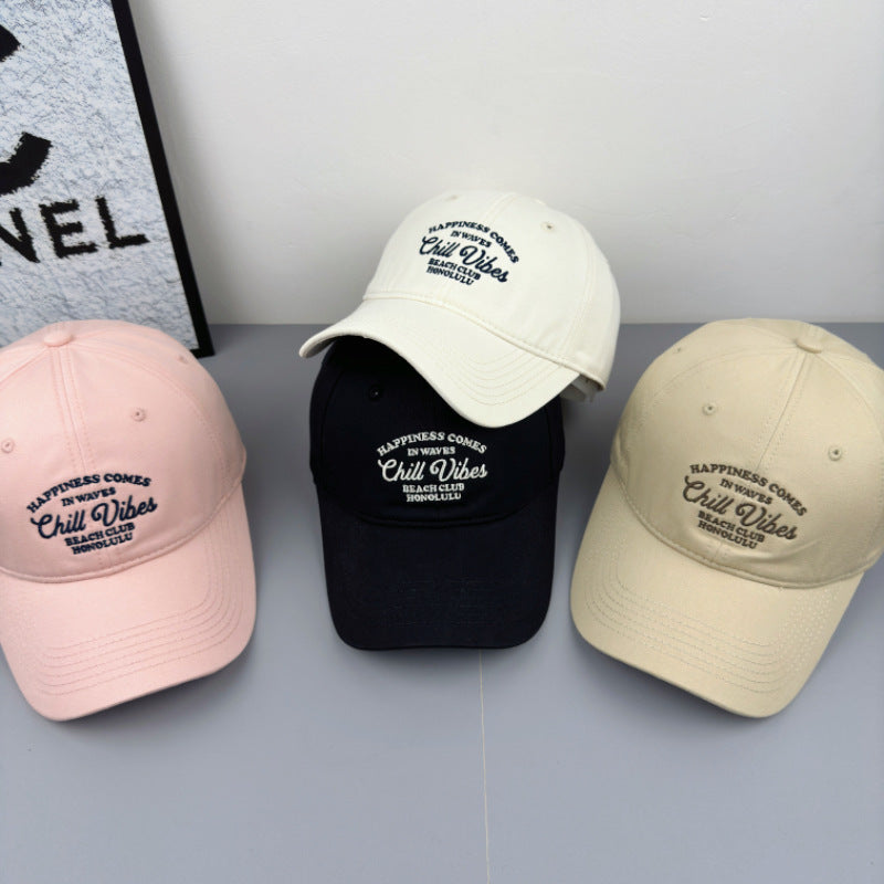 Men's Embroidered Chill Vibes Baseball Cap Kalsten