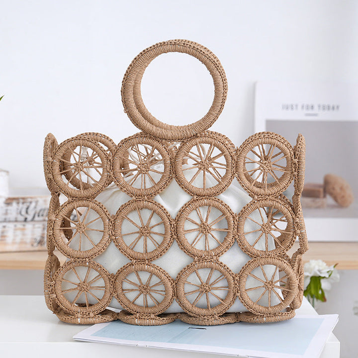 Handbag with elaborate circular details Kalsten