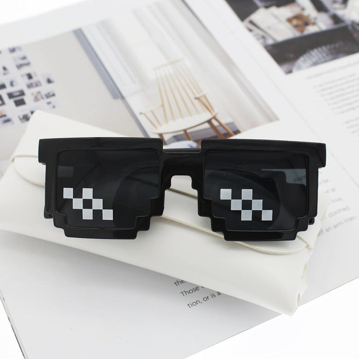 Ladies Retro Sunglasses in Stylish Pixel Design Kalsten