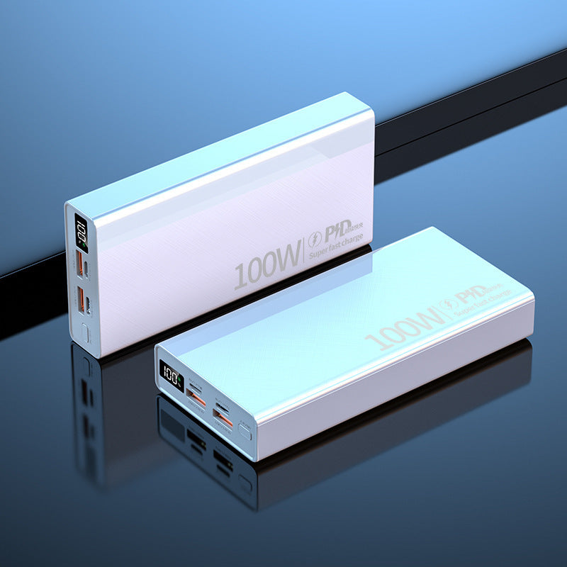 Portable Multi-Slot Power Bank with Digital Charging Status Indicator Kalsten