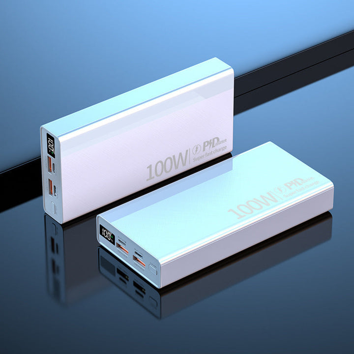 Portable Multi-Slot Power Bank with Digital Charging Status Indicator Kalsten