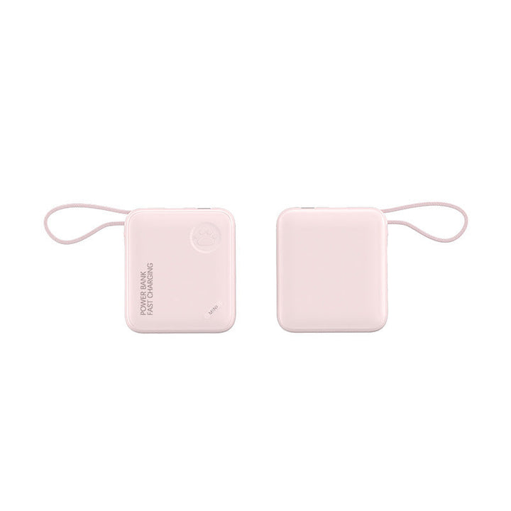 Compact power bank with fast charging function and carrying strap Kalsten