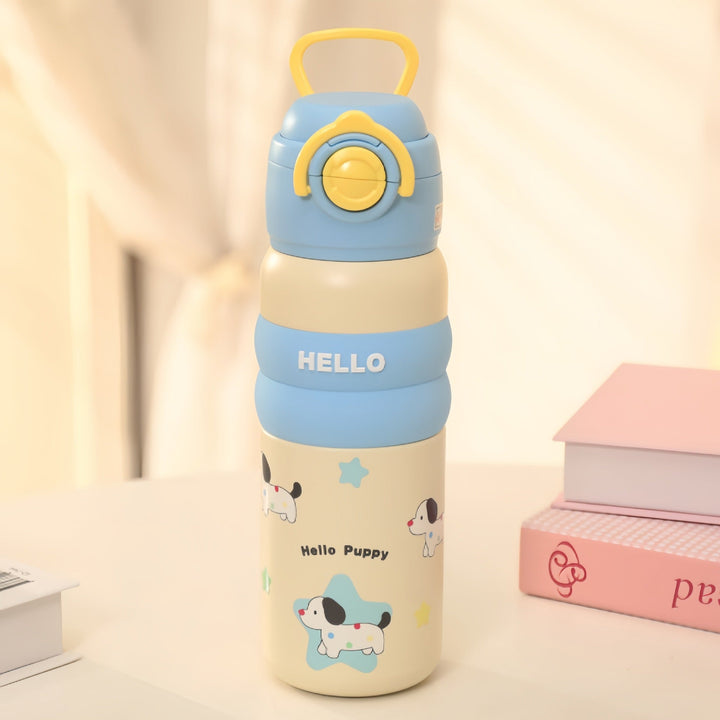 Women's durable water bottle with practical lid Kalsten