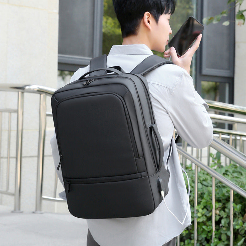 Elegant Laptop Backpack with Padded Compartment and Practical Organizer Kalsten