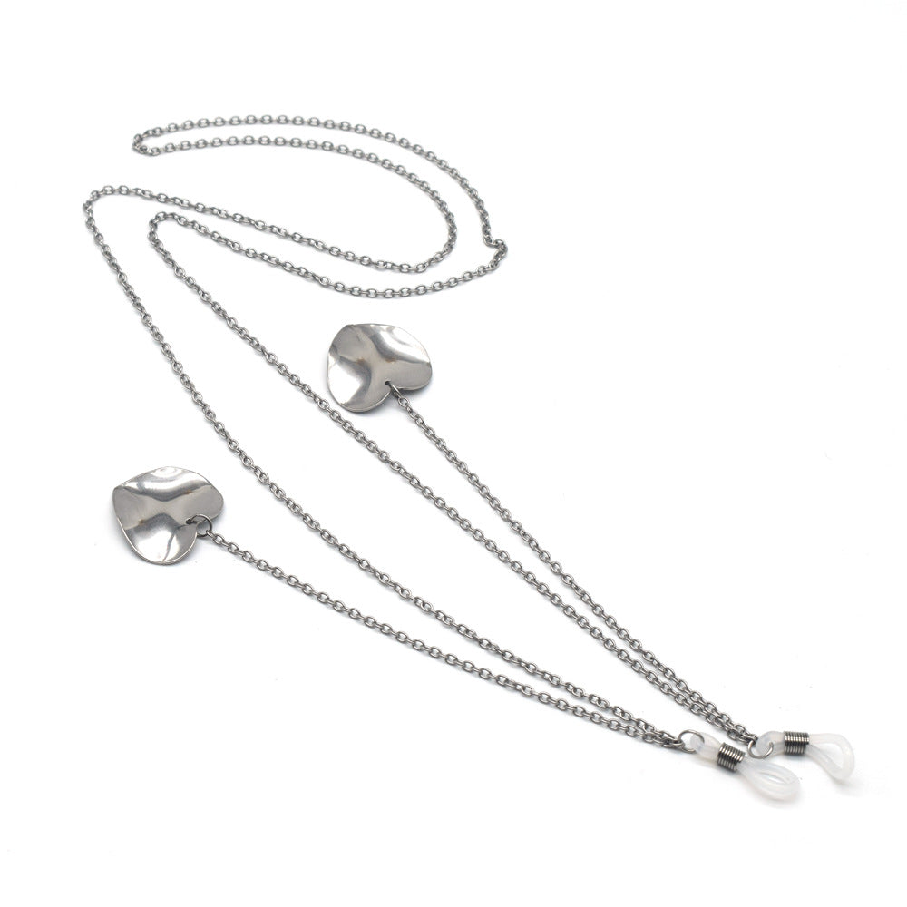 Contemporary Metallic Eyewear Chain Kalsten