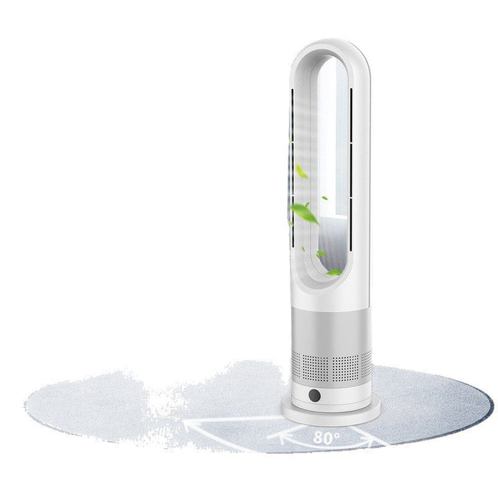 Cooling bladeless tower fan with HEPA air purifier and wide-angle oscillation Kalsten