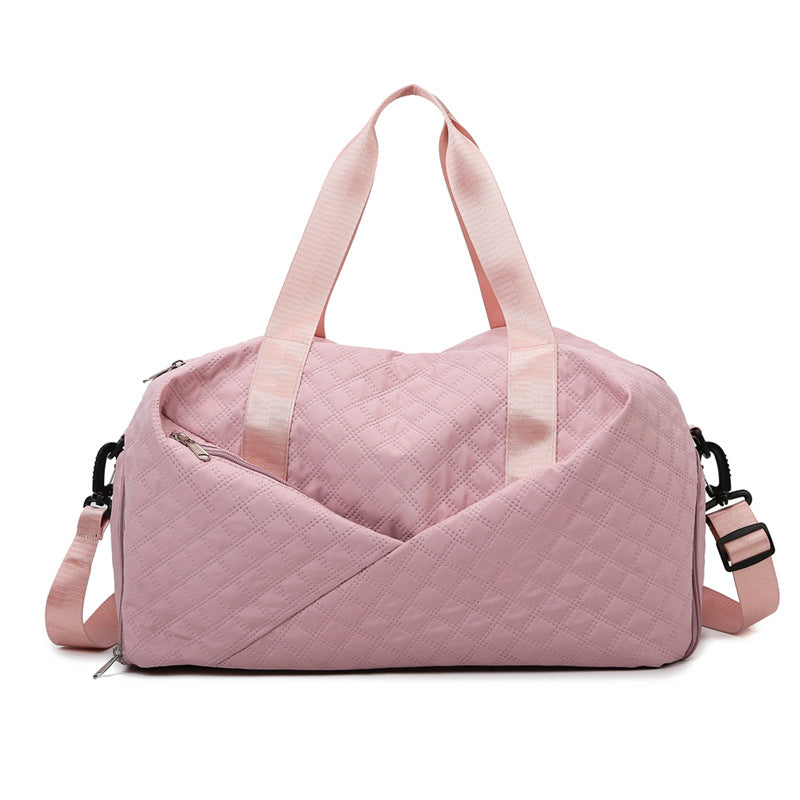 Sporty travel bag with elegant quilted pattern Kalsten