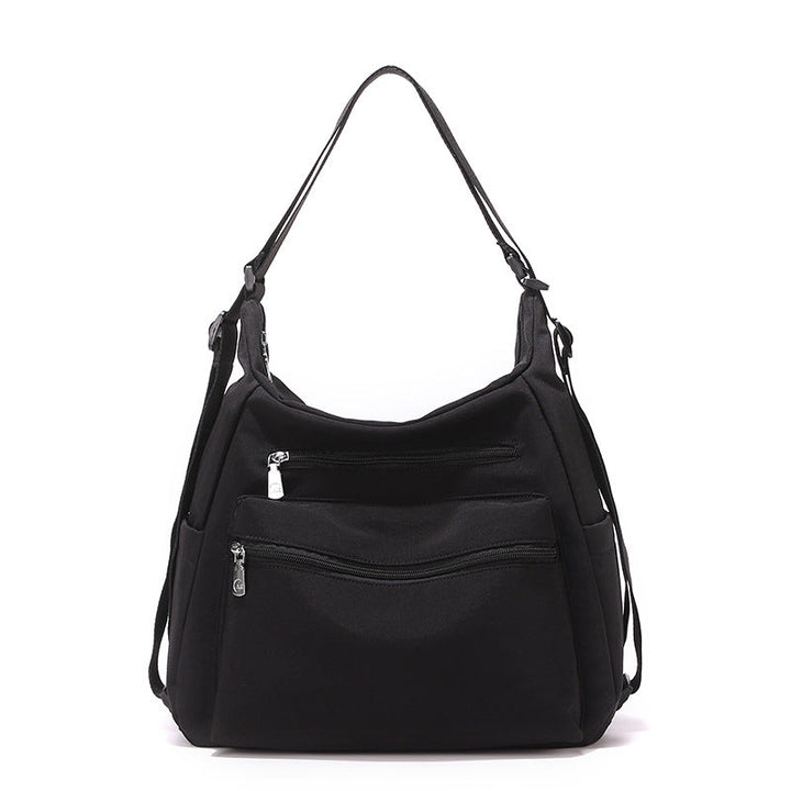 Multi-Zippered Casual Shoulder Bag Kalsten