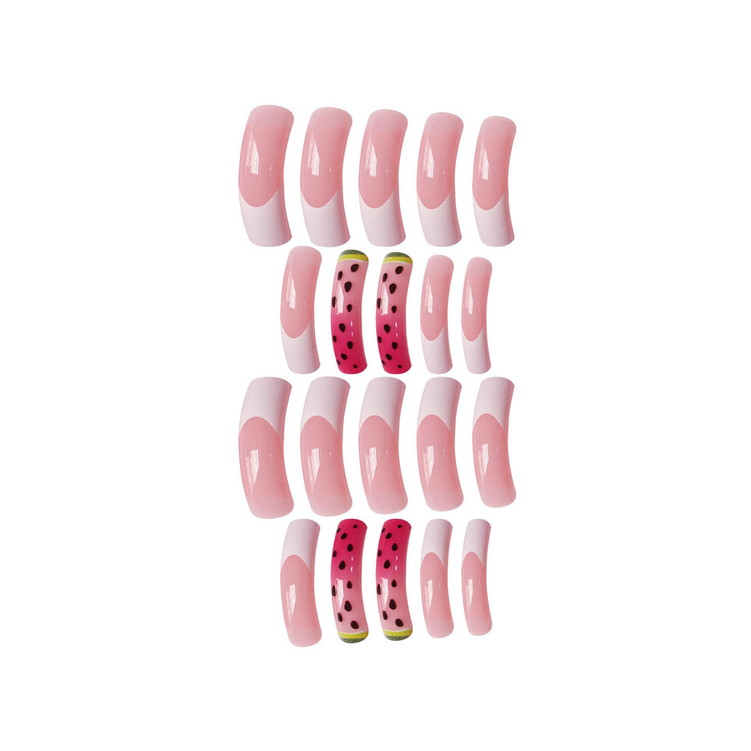 Glamorous 3D Long Stiletto Press-On Nails Kalsten